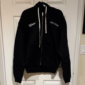 Darc Sport Black Zip-Up Men's Sweater